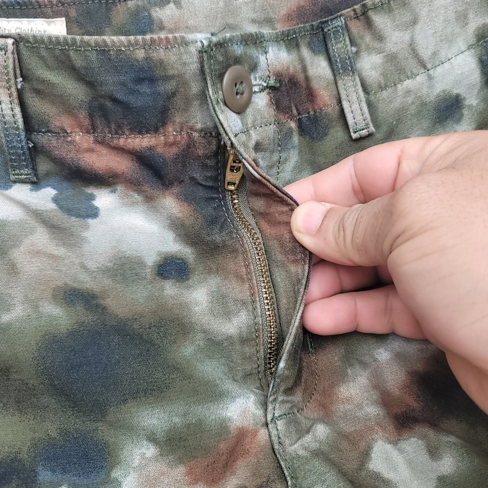 Levis Premium Pants Womens 28 Mossy Camo Baggy Cargo Relaxed 90s A60770000 - Picture 9 of 16